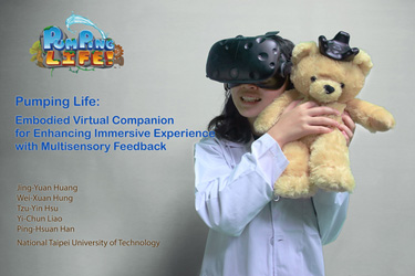 Pumping Life: Embodied Virtual Companion for Enhancing Immersive Experience with Multisensory Feedback